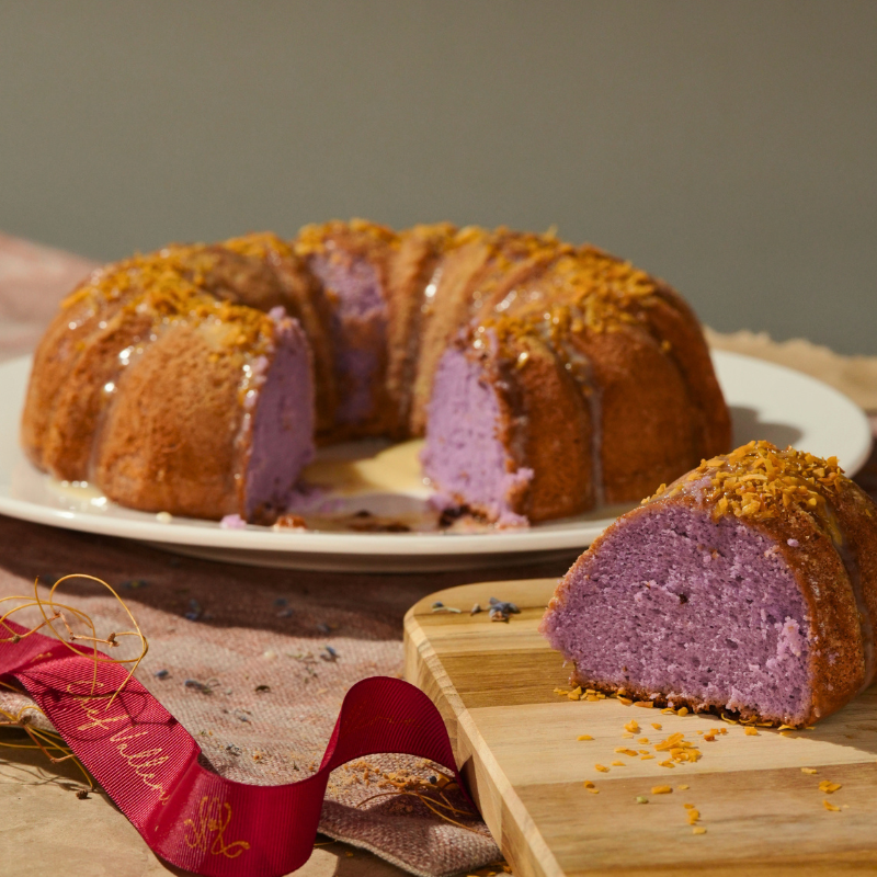 Ube Cloud Bundt